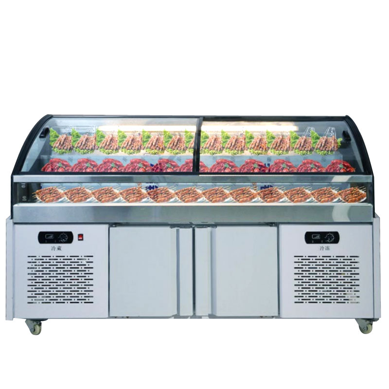 四门双温冷藏柜